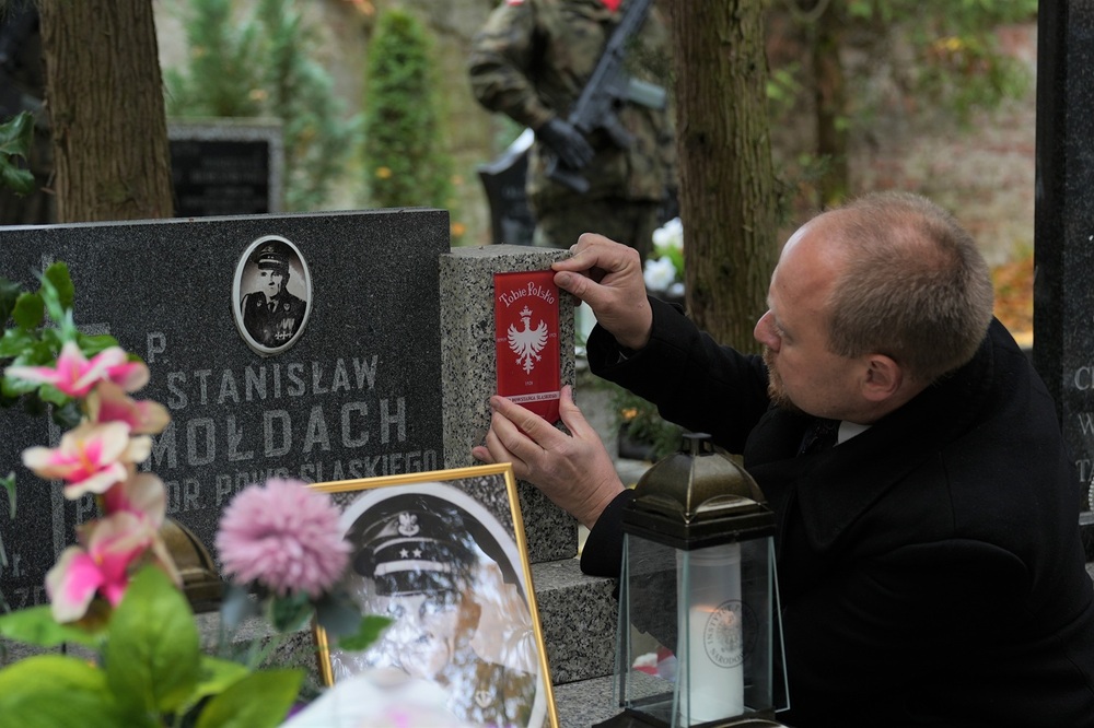 Upamiętniliśmy weteranów trzeciego powstania śląskiego w Lublinie. Fot. Dominik Borek/IPN