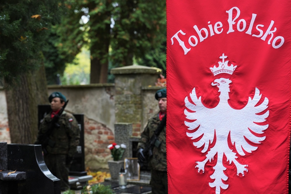 Upamiętniliśmy weteranów trzeciego powstania śląskiego w Lublinie. Fot. Dominik Borek/IPN