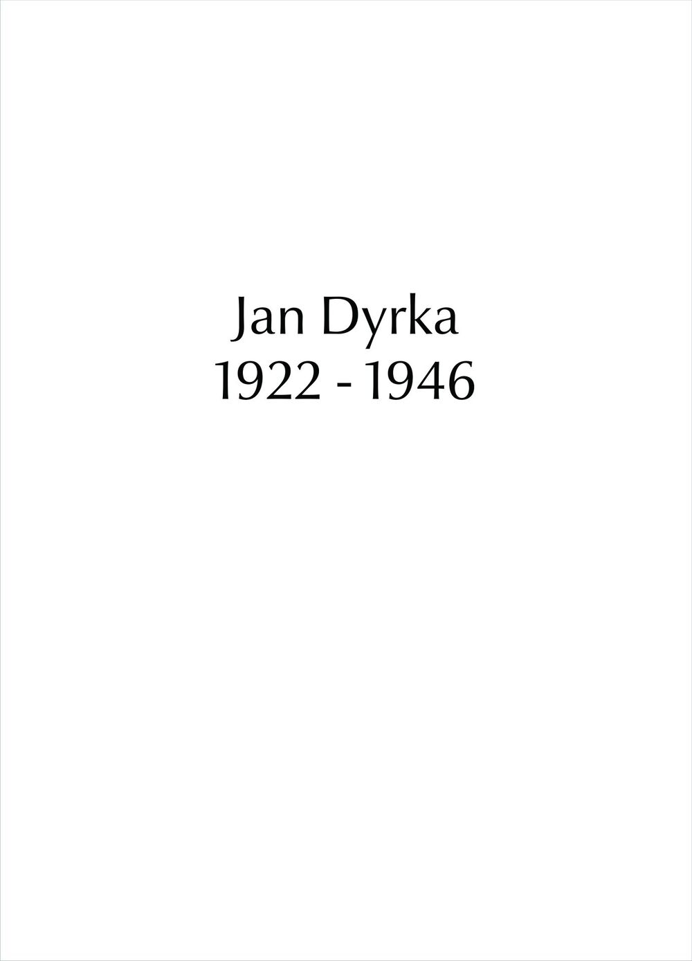 Jan Dyrka