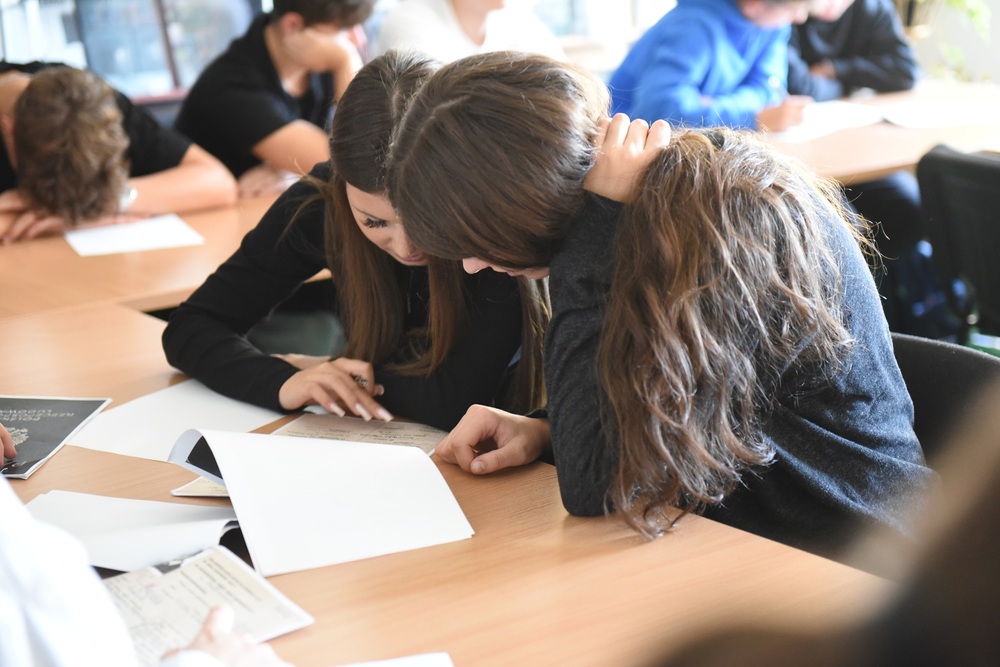 Zajęcia edukacyjne „Co kryją archiwa IPN?”. Fot. Filip Sajdak