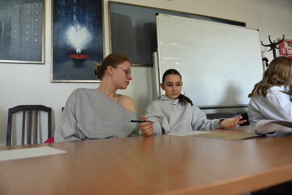Zajęcia edukacyjne „Co kryją archiwa IPN?”. Fot. Filip Sajdak