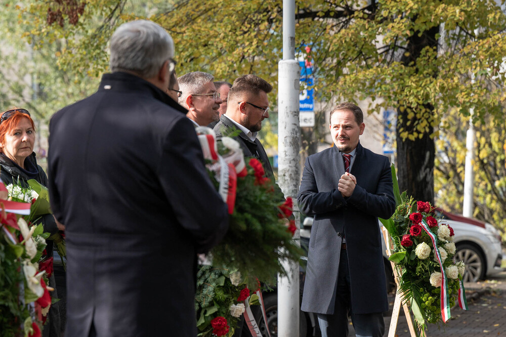 Obchody 70. rocznicy wybuchu Powstania Węgierskiego. Fot.: IPN Krzysztof Łojko