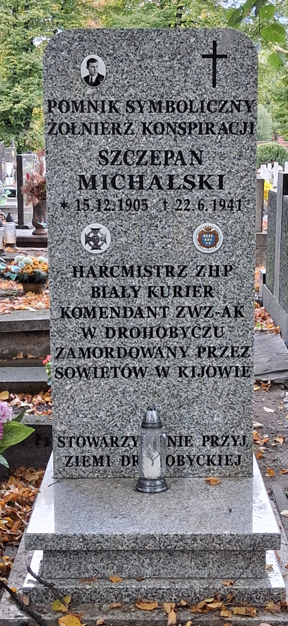Upamiętnienie Szczepana Michalskiego.