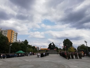 Wojewódzkie obchody Święta Wojska Polskiego w Katowicach.