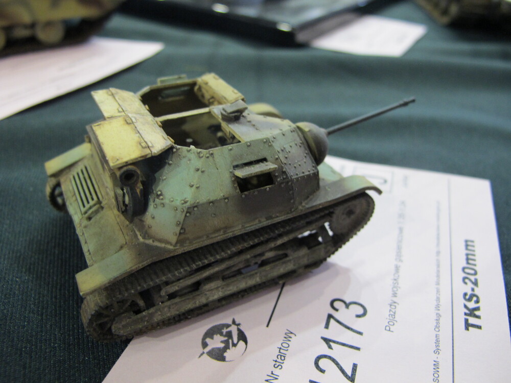 Model Marcela Kułakowskiego TKS-20 mm.