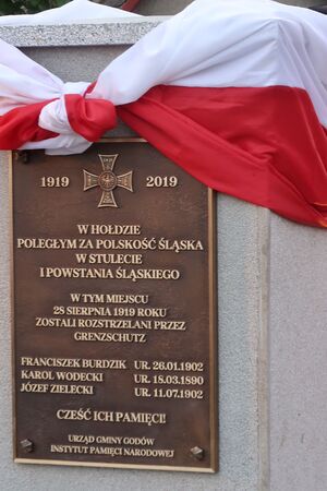 Obchody upamiętniające 100. rocznicę wybuchu Powstania Śląskiego „Ku Niepodległej” w Godowie.