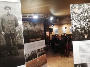 Otwarcie wystawy „Rok 1919 na Górnym Śląsku“ w Knurowie.