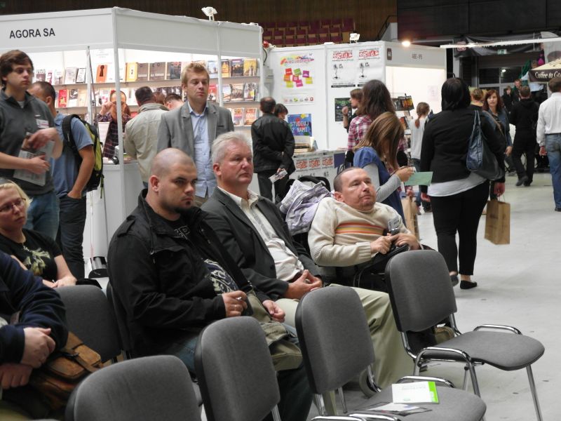 Publiczność podczas prezentacji „CzasyPisma