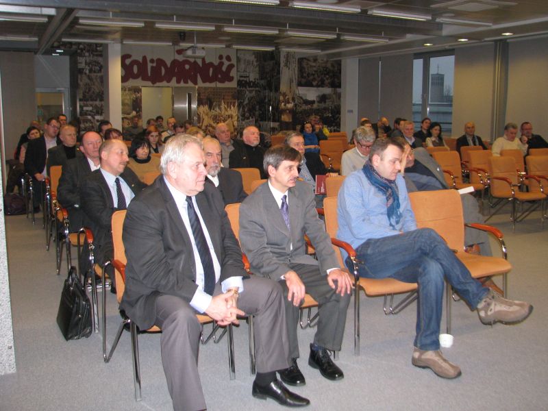 Wśród uczestników spotkania przeważali byli działacze Niezależnego Zrzeszenia Studentów 