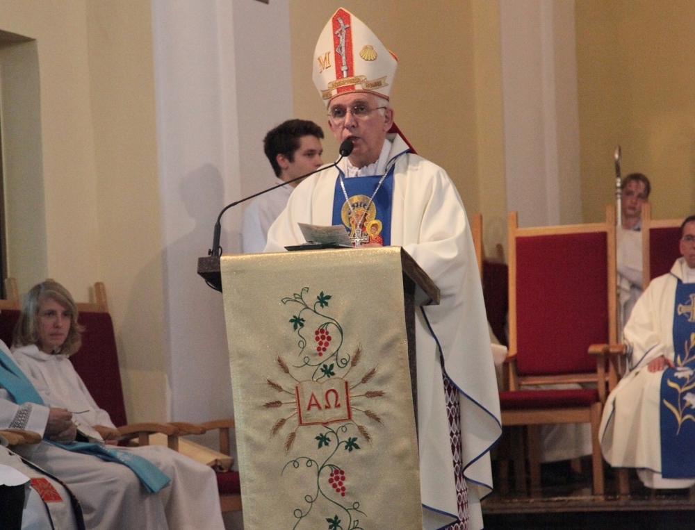 Msza św. w intencji Stanisława Sojczyńskiego i żołnierzy Konspiracyjnego Wojska Polskiego pod przewodnictwem Arcybiskupa Metropolity Częstochowskiego ks. dr Wacława Depo