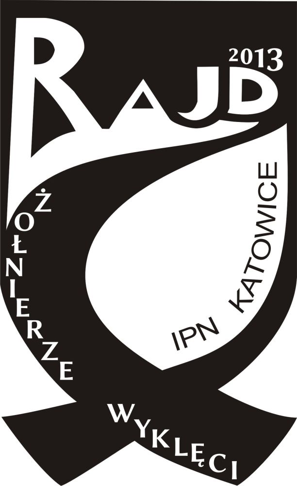 Plakietka jubileuszowego X Rajdu Historyczno-Turystycznego „Szlakami Miejsc Pamięci