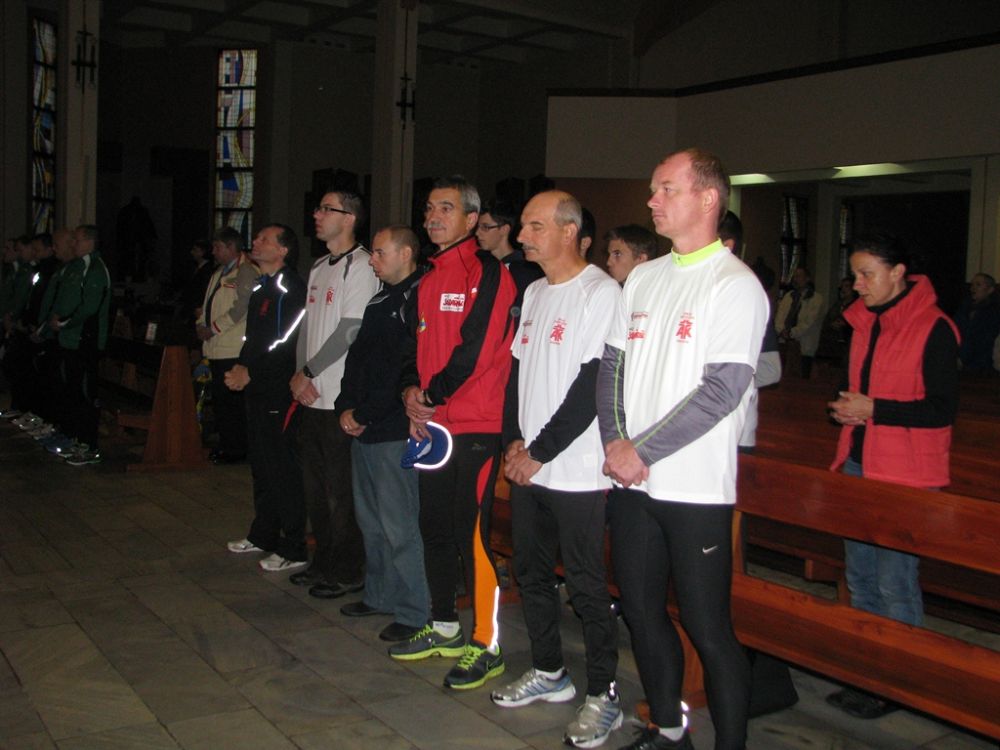 Msza święta w kościele pw. Podwyższenia Krzyża Świętego w Katowicach