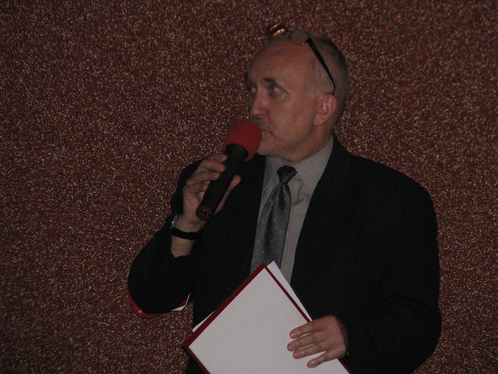 Adam Pazera, kierownik kina „Światowid