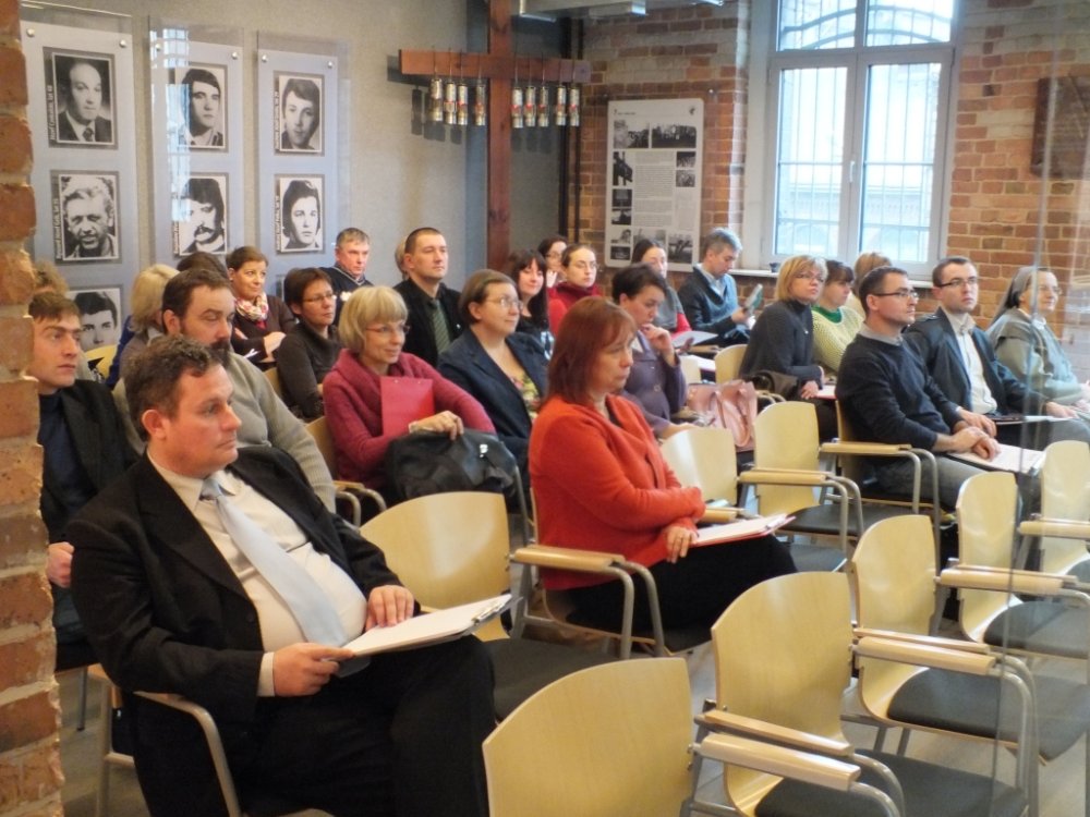 Uczestnicy warsztatów – nauczyciele z terenu województwa śląskiego 