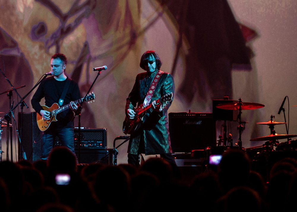 Janusz Yanina Iwański (pierwszy od prawej) podczas koncertu  „Za Wolność – 1863