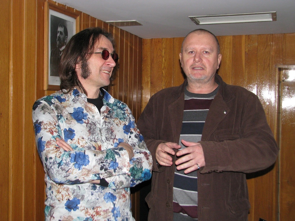 Od lewej: Janusz Yanina Iwański i Sławomir Maślikowski (OBEP Katowice) 