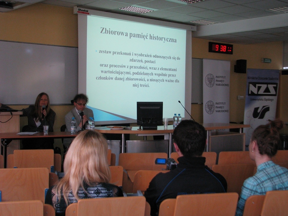 Wykład dr. hab. prof. UŚ Tomasza  Pawelca i  dr. hab. Doroty Malczewskiej-Pawelec (UŚ) 