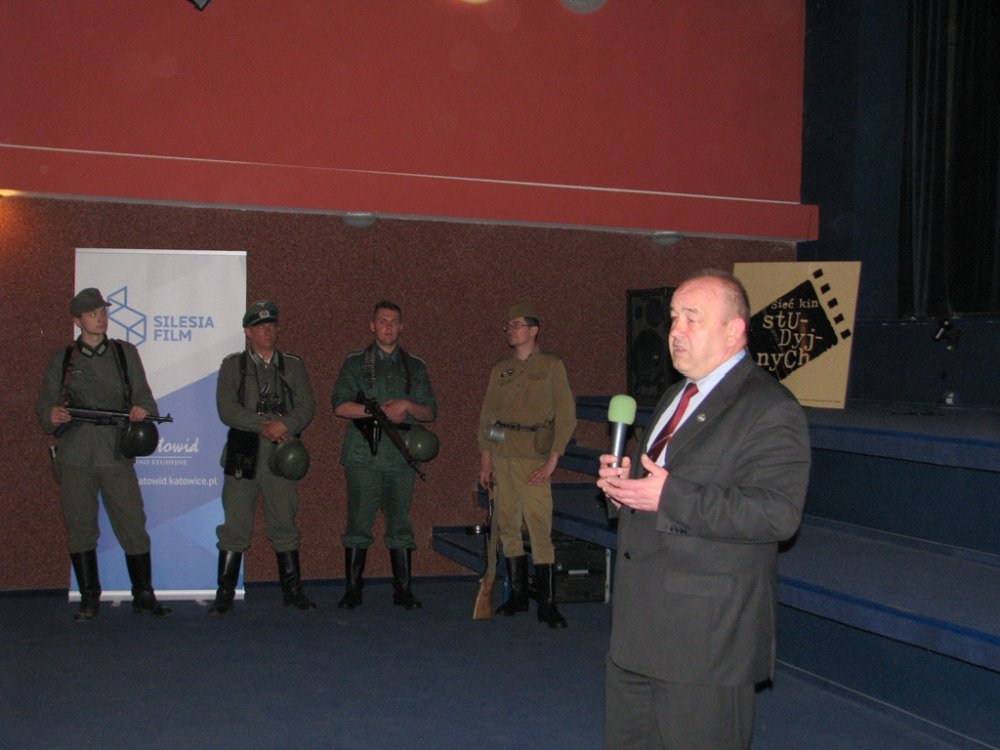 Prelekcja dr. Andrzeja Drogonia, dyrektora oddziału IPN w Katowicach, na temat Powstania Warszawskiego