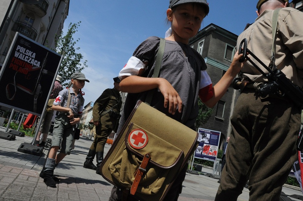 W otwarciu  wystawy „Polska Walcząca