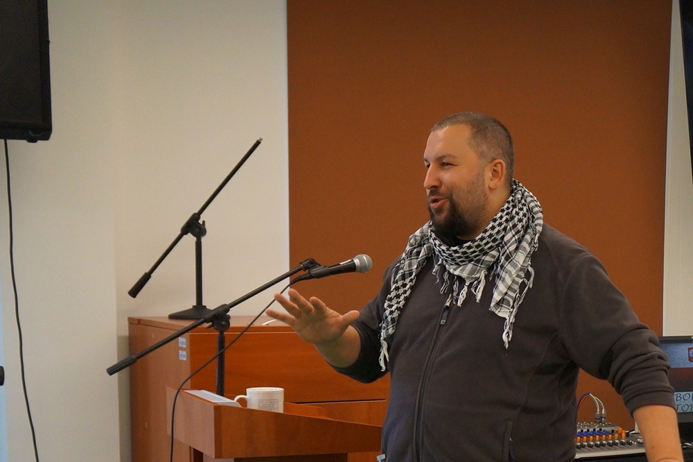 Wykład Macieja Rędziniaka, pracownika rzeszowskiego OBEP IPN 