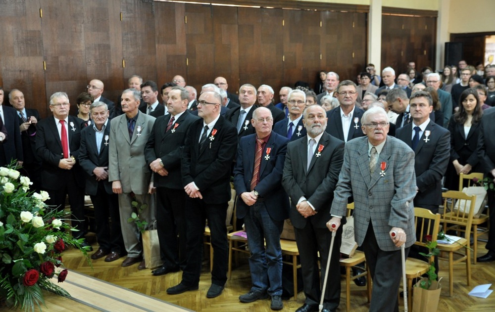 Ceremonia wręczenia odznaczeń przez prezesa IPN 