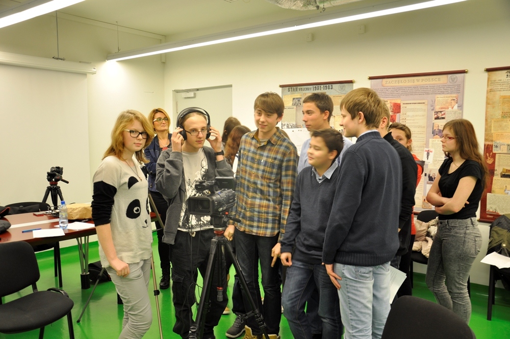 Uczniowie z Gimnazjum nr 10 im. J. Kukuczki w Katowicach oraz Salezjańskiego Zespołu szkół Publicznych „Don Bosko
