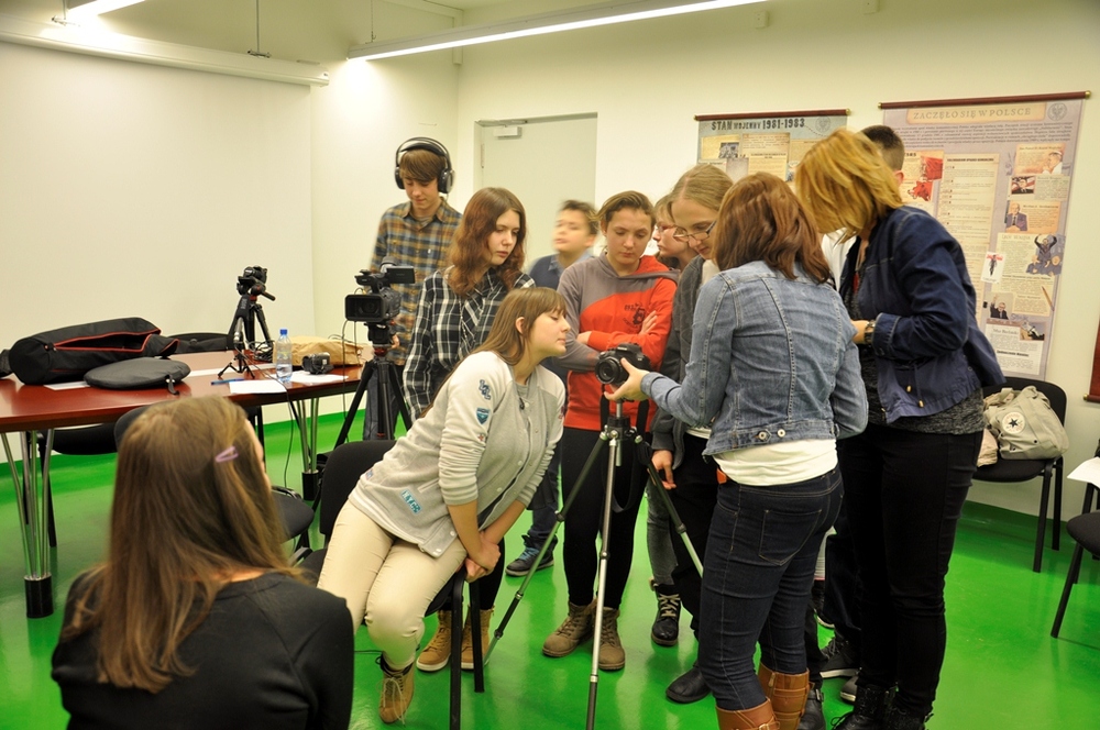 Uczniowie z Gimnazjum nr 10 im. J. Kukuczki w Katowicach oraz Salezjańskiego Zespołu szkół Publicznych „Don Bosko