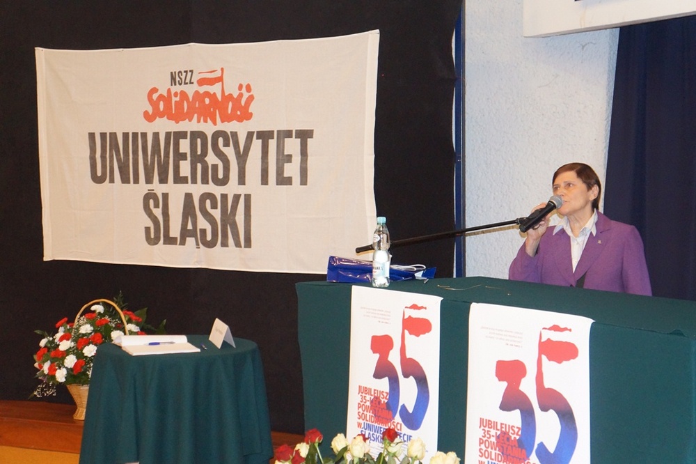 Ewa Żurawska, przewodnicząca NSZZ „Solidarność