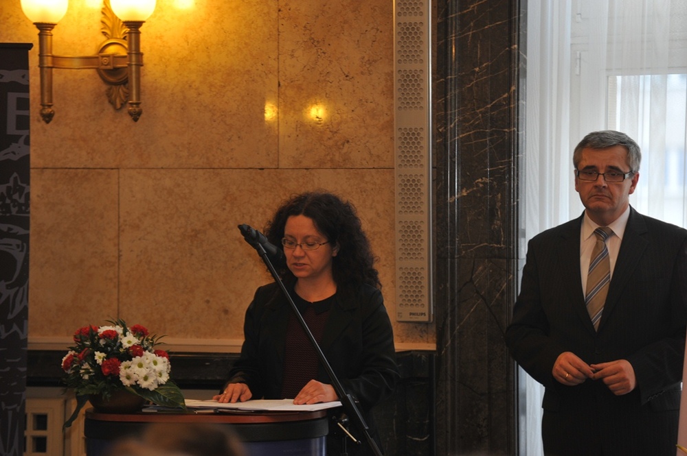 Od lewej: dr Renata Dziechciarz, dr Andrzej Sznajder.