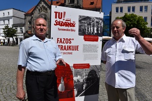 Otwarcie wystawy „TU rodziła się »Solidarność«” w  Tarnowskich Górach. Fot. M. Kobylańska