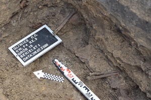 W Gliwicach odnaleziono szczątki skazanego za pomoc partyzantom. Fot. A. Połońska, A. Kondracki.