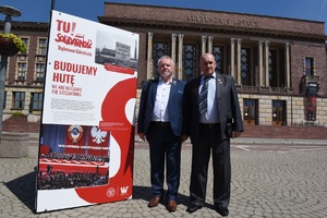 Otwarcie wystawy „TU rodziła się »Solidarność«”  w Dąbrowie Górniczej. Fot. M. Kobylańska