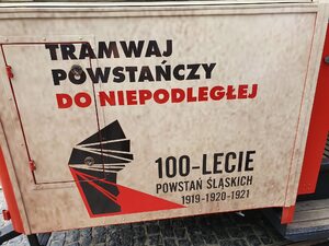 Tramwaj powstańczy do Niepodległej kursował w Katowicach. Fot. Muzeum Powstań Śląskich w Świętochłowicach.