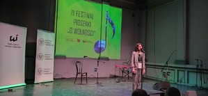 Finał IV festiwalu piosenki „O wolności”. Fot. M. Kobylańska