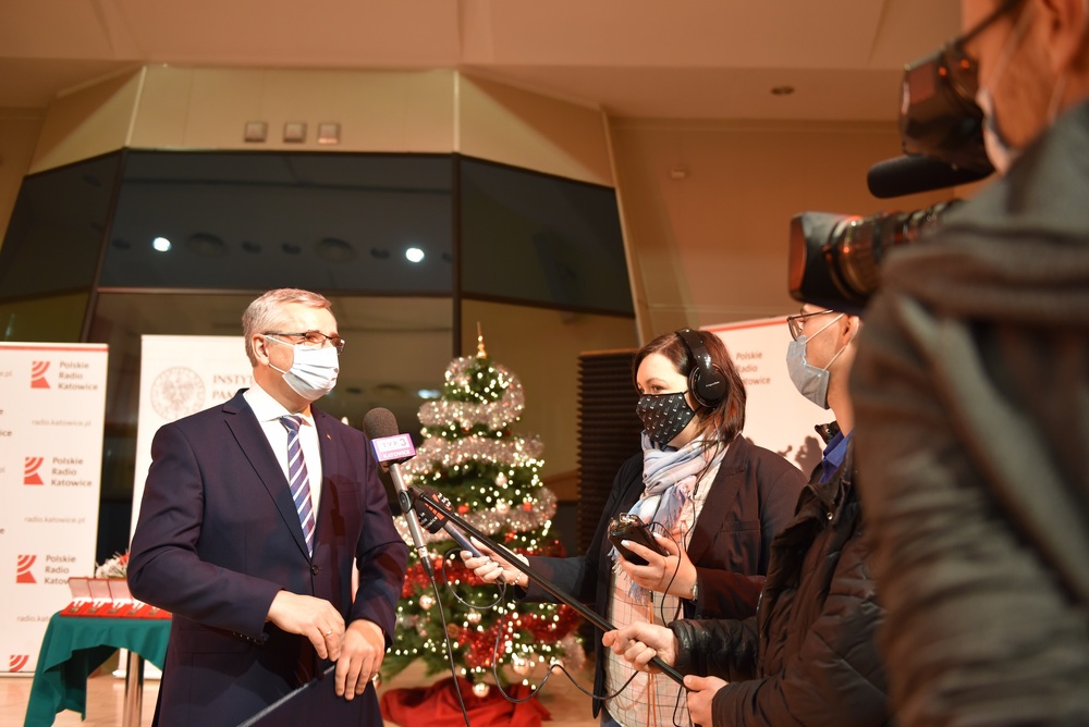 Ogłoszenie laureatów I edycji nagrody Świadek Historii w Katowicach.