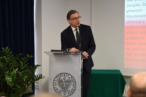 Prezes IPN dr Jarosław Szarek. Fot. M. Kobylańska