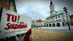 Prezentacja wystawy „TU rodziła się »Solidarność«” w Gliwicach. Fot. K. Liszka