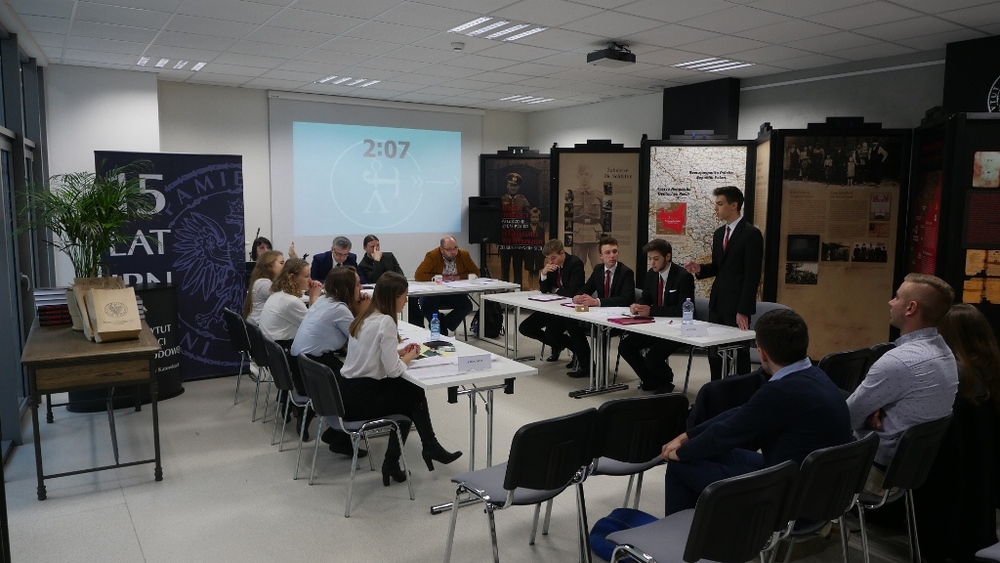 Półfinał I LO Tychy i IV LO Tychy.  