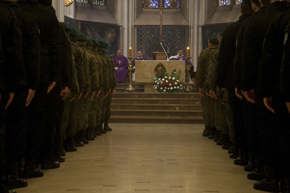 Msza św. w intencji żołnierzy podziemia niepodległościowego. 