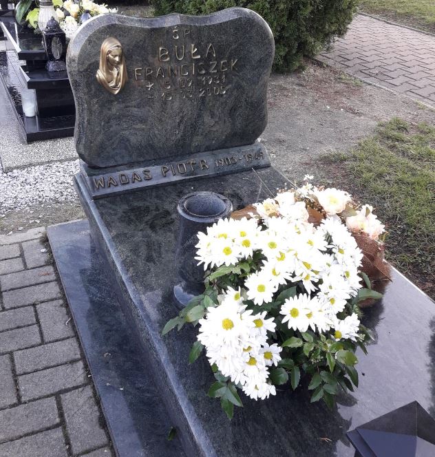 Grób śp. Piotra Wadasa.