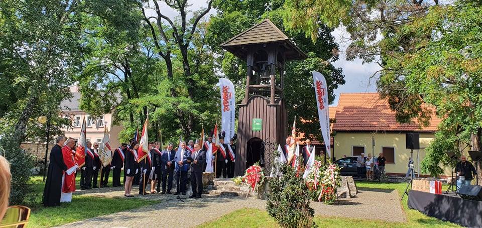 41. rocznica pierwszego strajku na Górnym Śląsku w tarnogórskim „Fazosie“.