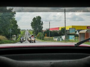 Historyczny rajd motocyklowy Mokra - Częstochowa - Wręczyca Wielka, 28 sierpnia 2021 Fot. Marcin Kurus