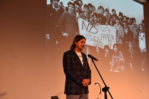 40. rocznica powstania Niezależnego Zrzeszenia Studentów w Katowicach. Fot. M. Kobylańska