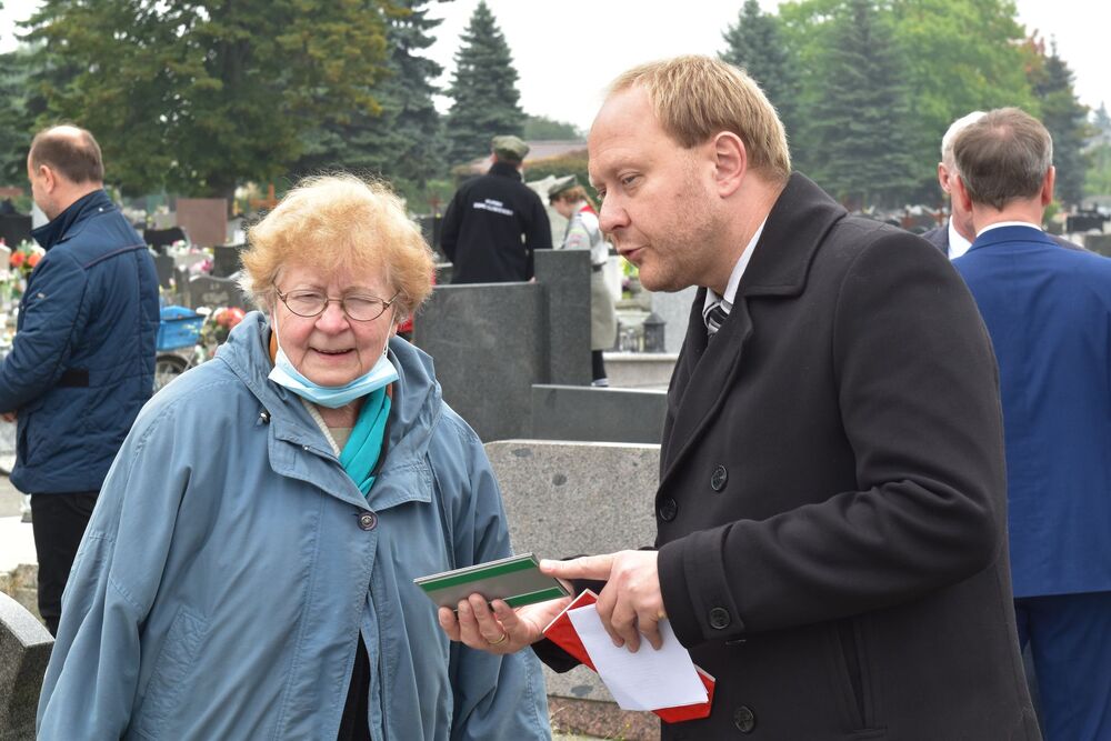 „Tobie Polsko” – hołd dla powstańca śląskiego plut. Hermana Grzesioka - fot. K. Łojko.
