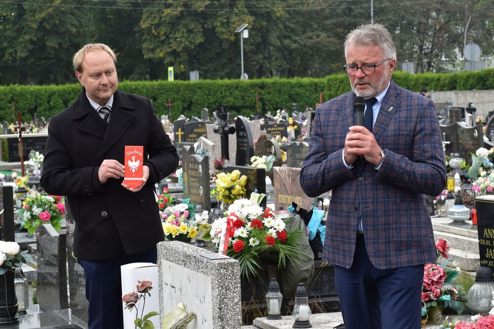 „Tobie Polsko” – hołd dla powstańca śląskiego plut. Hermana Grzesioka - fot. K. Łojko.