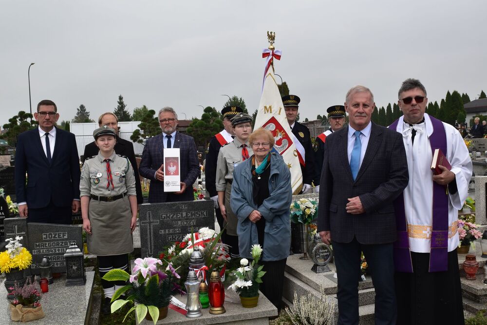 „Tobie Polsko” – hołd dla powstańca śląskiego plut. Hermana Grzesioka - fot. K. Łojko.