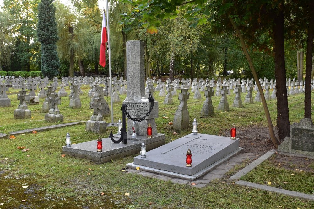 „Tobie Polsko” – hołd dla powstańców śląskich por. Karola Orlińskiego oraz kpt. Roberta Oszka - fot. K. Łojko.