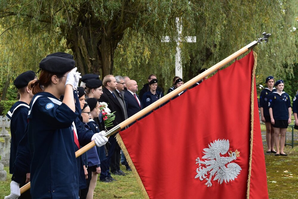 „Tobie Polsko” – hołd dla powstańców śląskich por. Karola Orlińskiego oraz kpt. Roberta Oszka - fot. K. Łojko.