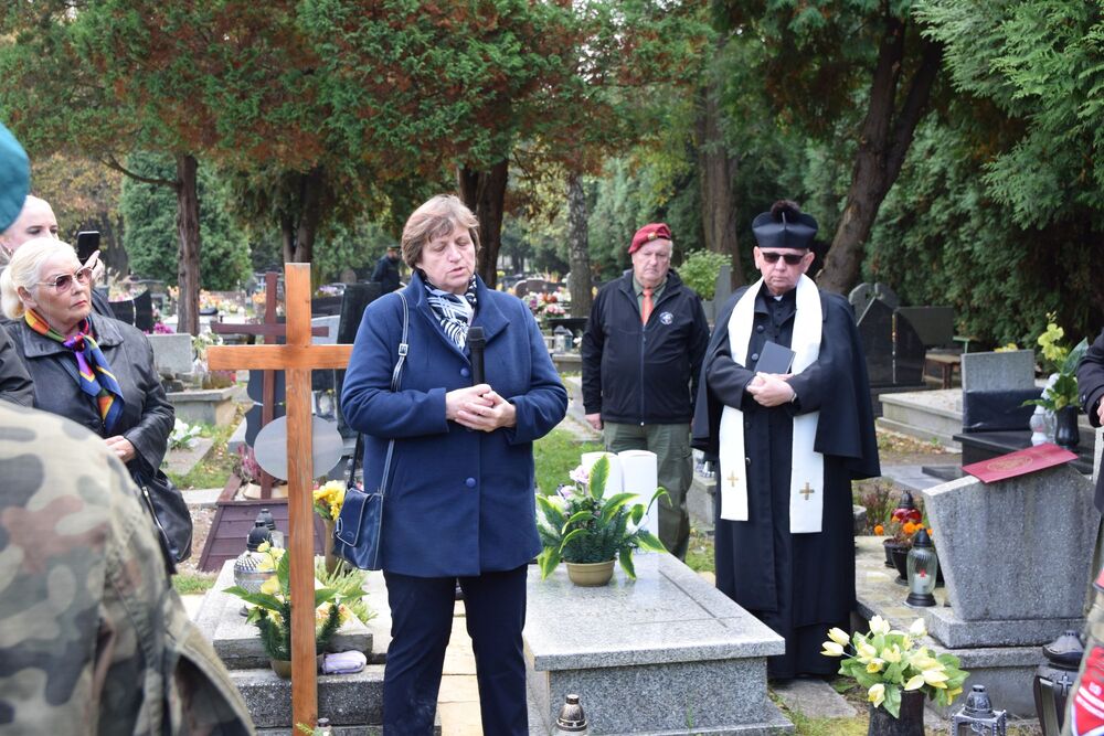 Tobie Polsko” — hołd dla powstańca śląskiego śp. ppor. Józefa Nowaka. Tychy, 11 października 2021