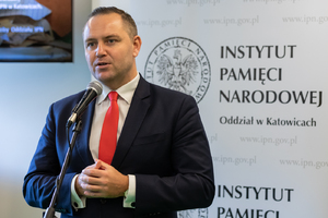 Dr Karol Nawrocki, prezes IPN. Fot. Mikołaj Bujak (IPN)